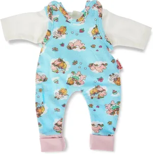 Romper with T-Shirt for Emil Unicorn Doll and Fairy Emma Size 28-35 cm, 10128298, Medium