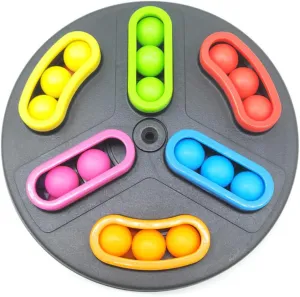 Rotating Maze Bead Fun Educational Puzzle Game for Maze Ball Game Engaging Desktop Activity for Boys for Patience and Coordination Skills