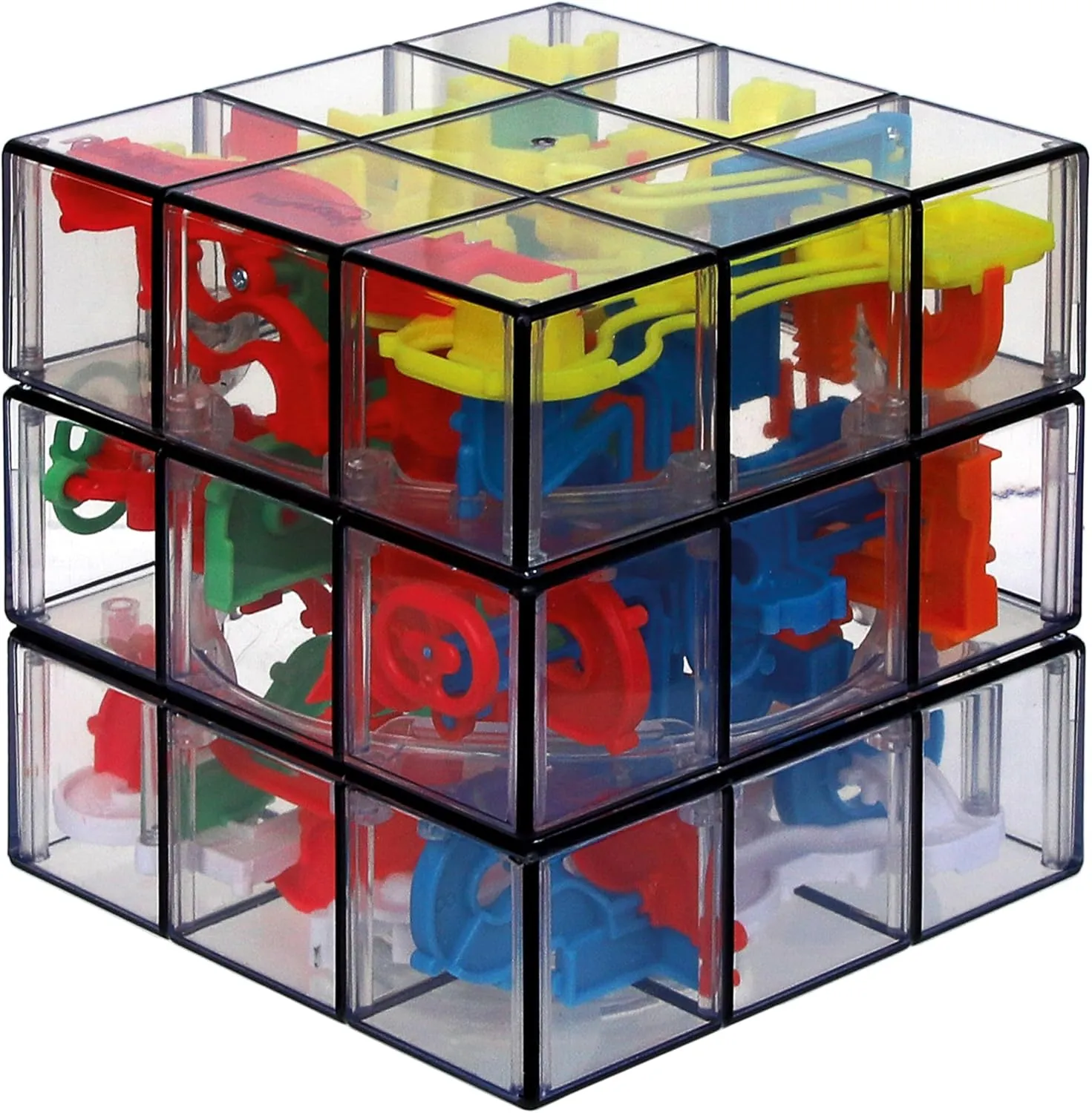 Rubik’s Perplexus Fusion 3x3 Gravity 3D Maze Game Brain Teaser Puzzle Ball | Anxiety Relief Items Cool Stuff | Sensory Toys for Adults & Kids Ages 8 