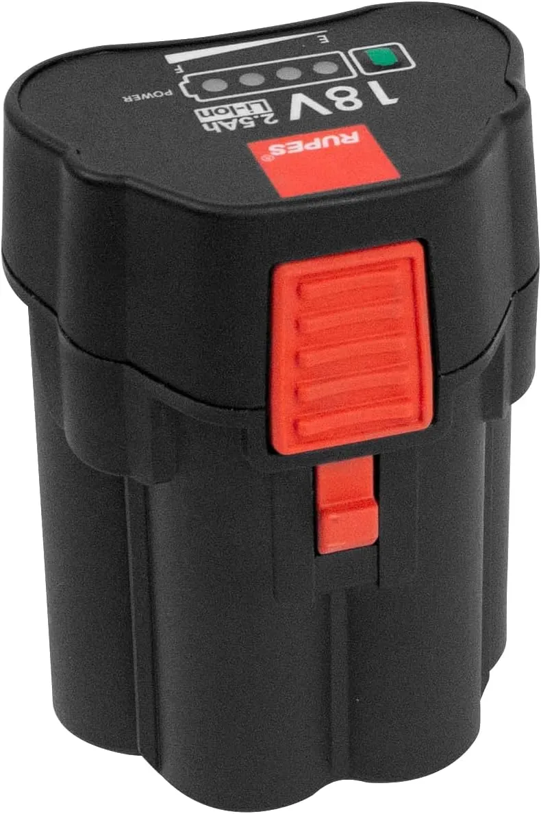 RUPES iBRID MINI polisher STB 1-HLR75 1-Charger 2-Battery Pack