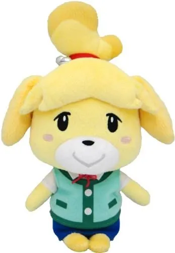 Sanei Animal Crossing New Leaf 8" Plush Toy: Isabelle/Shizue