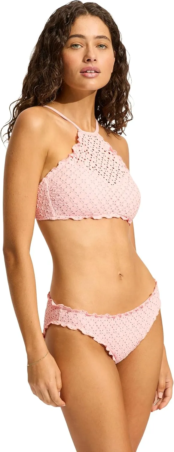 Seafolly Women's High Neck Tank Bikini Top Swimsuit