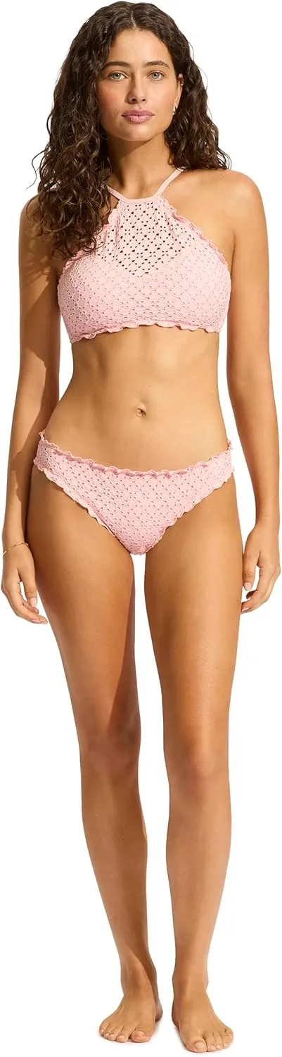 Seafolly Women's High Neck Tank Bikini Top Swimsuit