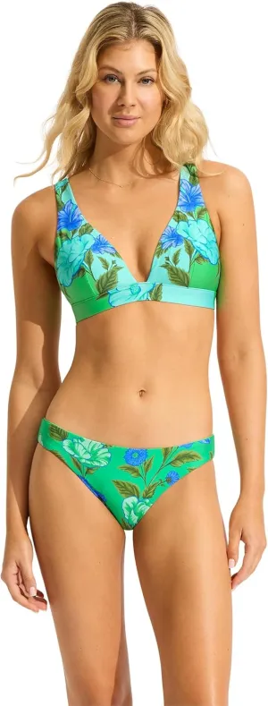 Seafolly Women's Standard Garden Party Longline Tri