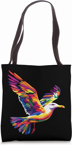 Seagull Beach Sea Herring Gull Ocean Cute Seagulls Tote Bag