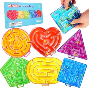 Sensory Fidget Toys for Children with Autism: Calming Gel-Filled Maze for Classroom and Home - Special Needs Sensory Toys for Kids and Teens