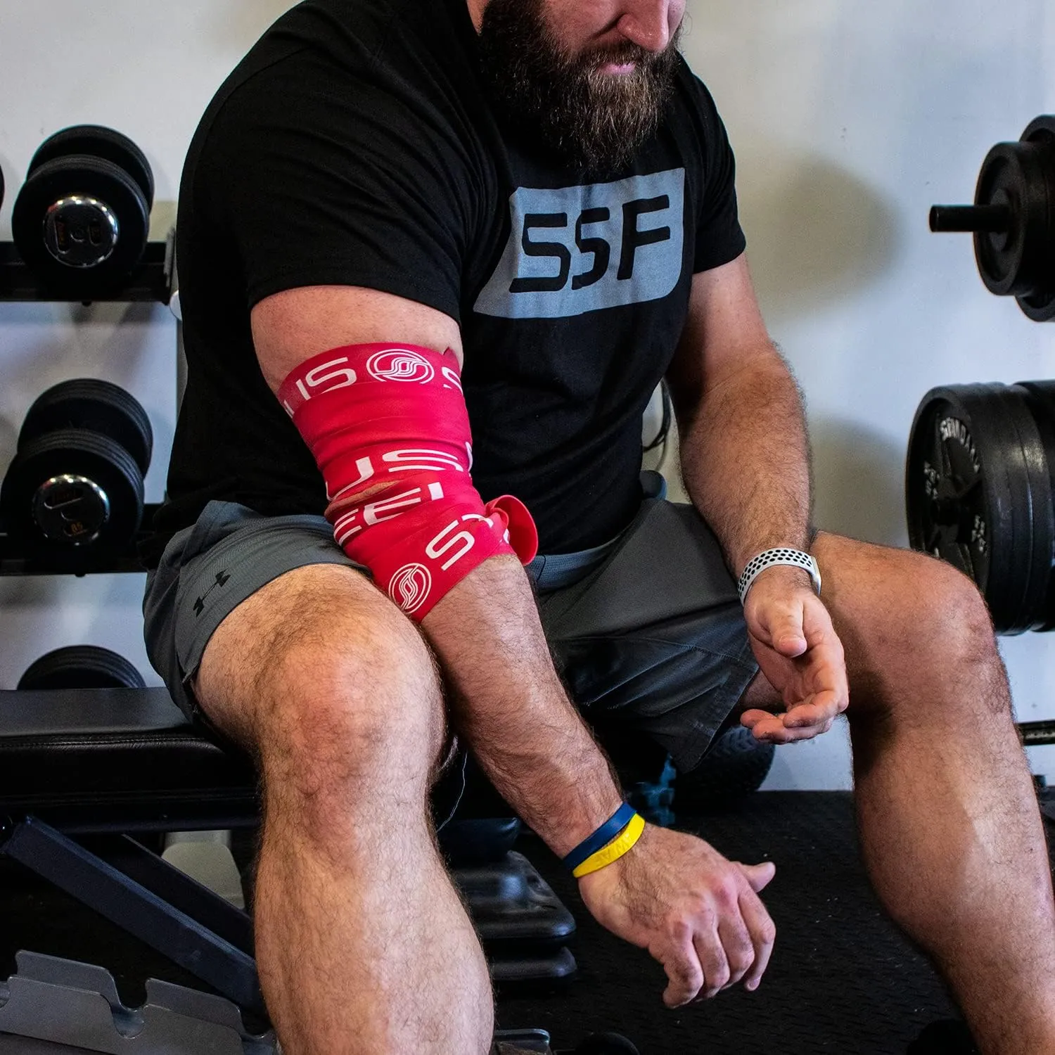Serious Steel Mobility & Recovery (Floss) Bands |Compression Band | Tack & Flossing Band (7' L x 2" W)
