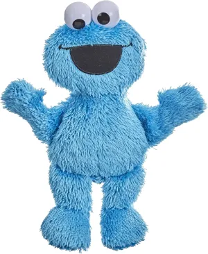 Sesame Street Little Laughs Tickle Me Cookie Monster, Talking, Laughing 10-Inch Plush Toy for Toddlers, Kids 12 Months and Up