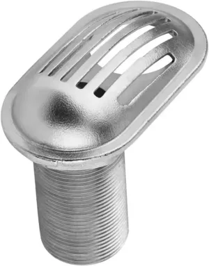 Ship Fittings 3/4" 1" Intake Strainer Water Filter Filtering Tool 316 Stainless Steel Yacht Accessories Practical Handy Installation Thru‑Hull Marine Hardware(B)