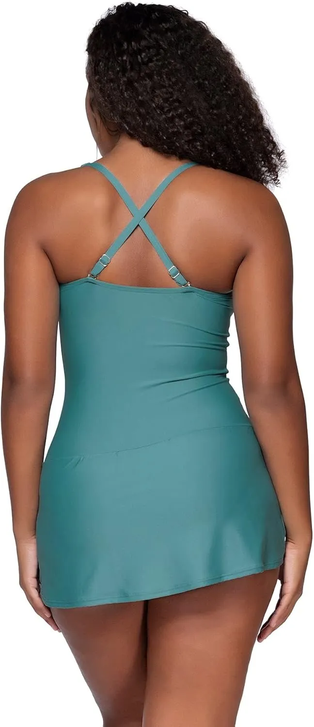 Sienna Swim Dress Women's One Piece Swimsuit