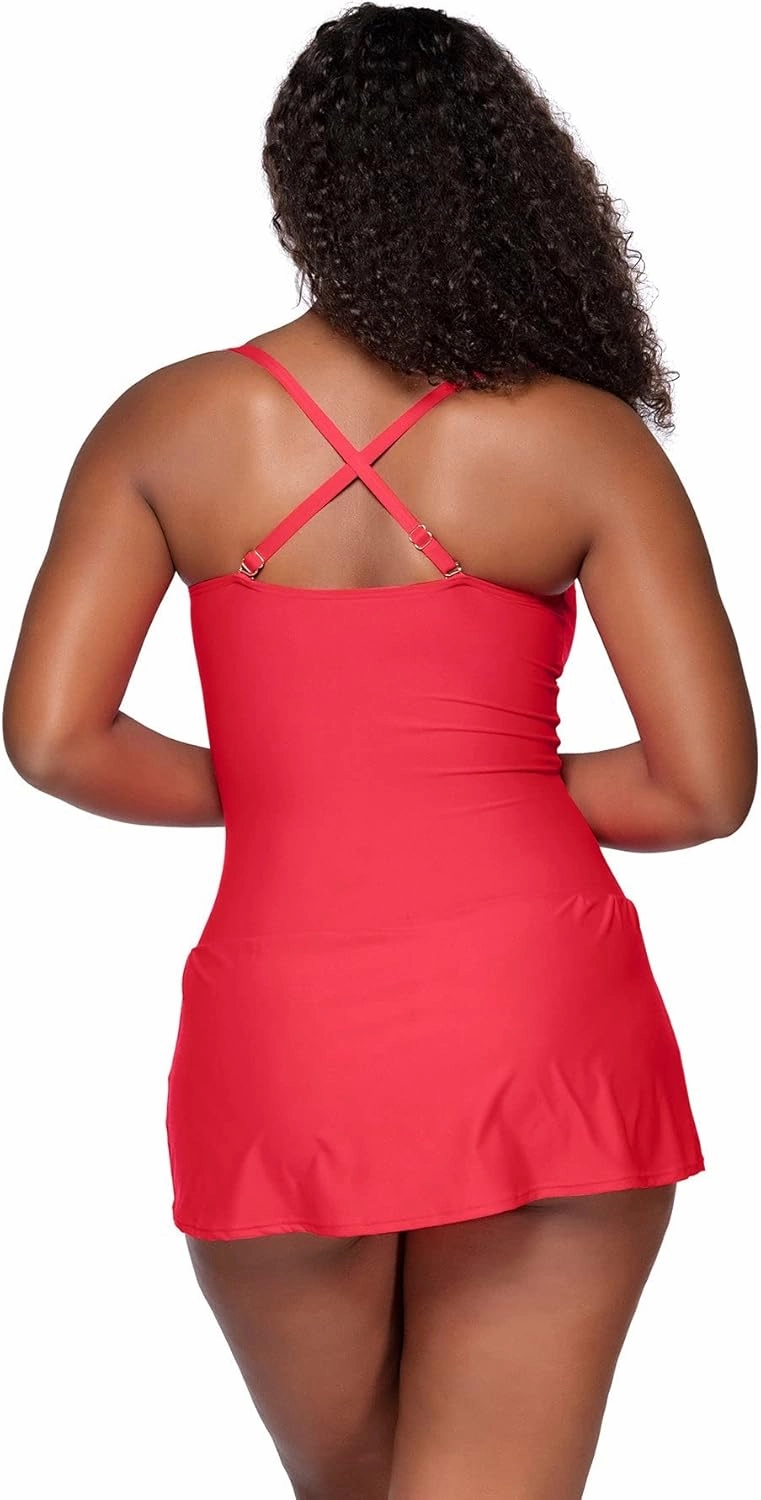 Sienna Swim Dress Women's One Piece Swimsuit