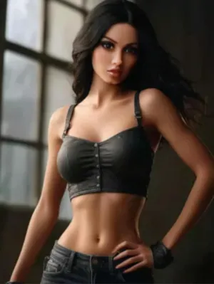 Silicone Female Action Figure, 71lb Flexible Female Figure, 5FT Companion Doll Suitable for Professional Cosplay, Photography & Art Display
