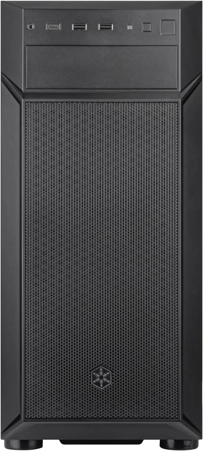 SilverStone Technology FARA 513 High Airflow ATX Chassis with Excellent Hardware Compatibility and Type-C Port, SST-FA513-B-C
