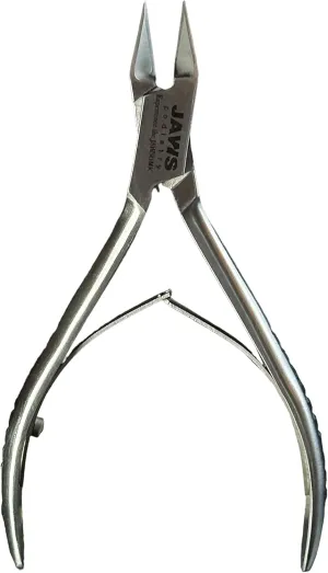 Small Surgical-Grade Toe Nail Clippers - Jaws Podiatry Stainless Steel Double Action Toenail Clippers for Thick Toenails - Ingrown Cuticle Nippers - Manicure Tools - Pedicure Tools