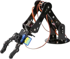 Smart Car kit Functions STEM Coding for Ages 12-16,16  Robot Arm Expansion Pack (Without Car)-QD007