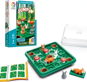 SmartGames Jump in’, a Cognitive Skill-Building Travel Puzzle Game for Kids and Adults Ages 7 & Up, 60 Challenges in Travel-Friendly Case.