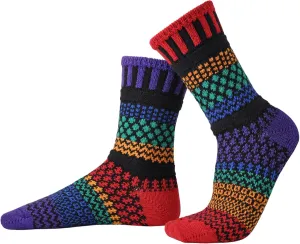 Solmate Socks Colorful Mismatched Socks for Men & Women – Soft, Eco-Friendly Cotton Blend – Fun & Cozy Gift Idea