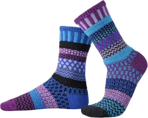 Solmate Socks Colorful Mismatched Socks for Men & Women – Soft, Eco-Friendly Cotton Blend – Fun & Cozy Gift Idea