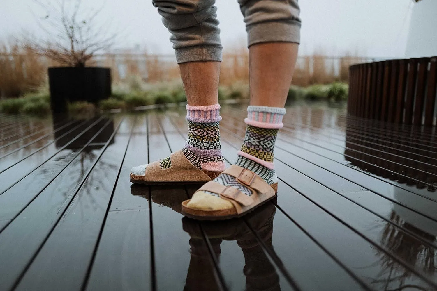 Solmate Socks Colorful Mismatched Socks for Men & Women – Soft, Eco-Friendly Cotton Blend – Fun & Cozy Gift Idea