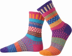 Solmate Socks Colorful Mismatched Socks for Men & Women – Soft, Eco-Friendly Cotton Blend – Fun & Cozy Gift Idea