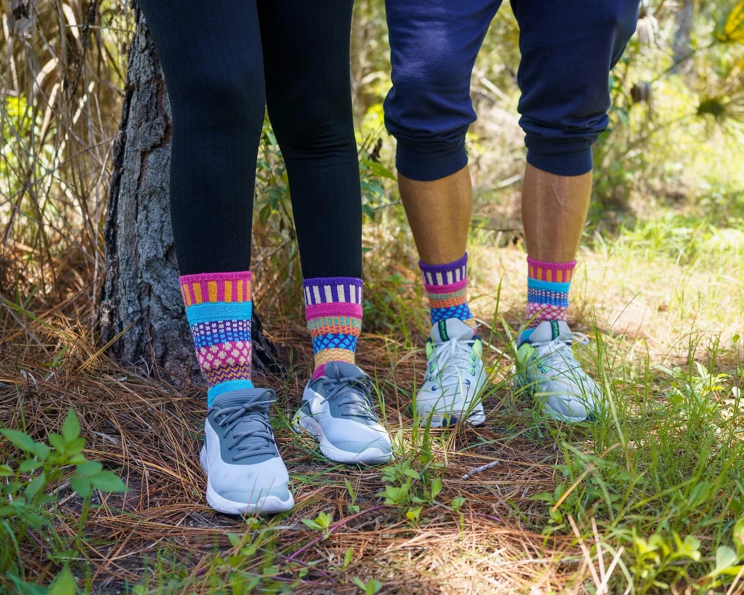 Solmate Socks Colorful Mismatched Socks for Men & Women – Soft, Eco-Friendly Cotton Blend – Fun & Cozy Gift Idea