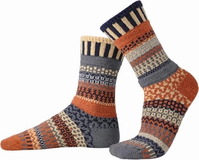 Solmate Socks Colorful Mismatched Socks for Men & Women – Soft, Eco-Friendly Cotton Blend – Fun & Cozy Gift Idea