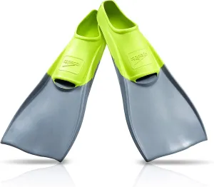 Speedo Unisex-Adult Swim Training Fins Rubber Long Blade
