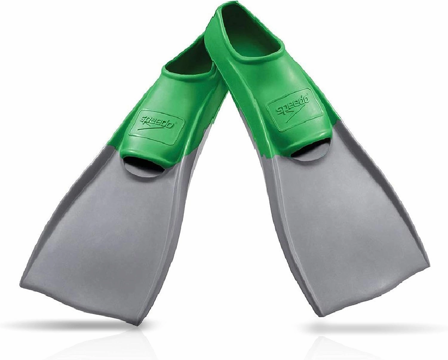 Speedo Unisex-Adult Swim Training Fins Rubber Long Blade