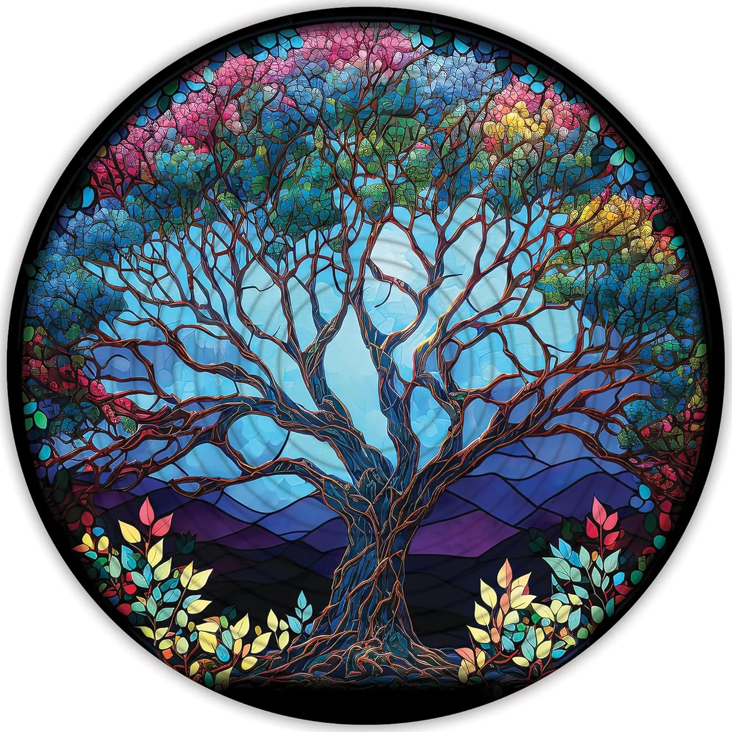 Spin Flip Puzzle: Trees, 3D Puzzle, Challenging, Fun, Interactive Brain Teaser for Kids and Adults, Fidget Toy for Decrompression, Easily Portable