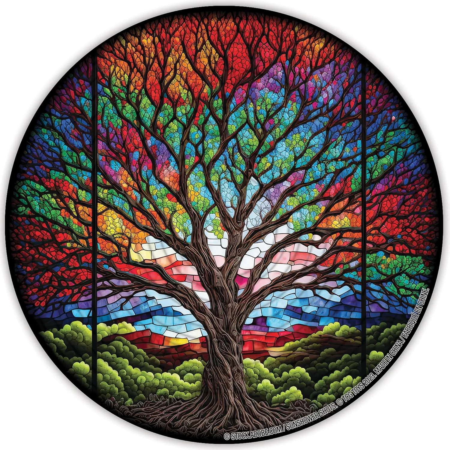 Spin Flip Puzzle: Trees, 3D Puzzle, Challenging, Fun, Interactive Brain Teaser for Kids and Adults, Fidget Toy for Decrompression, Easily Portable