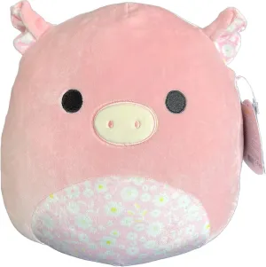 Squishmallow Official Kellytoy Easter Spring Squishy Soft Plush Toy Animal (Peter Pig (Floral), 12 Inches)