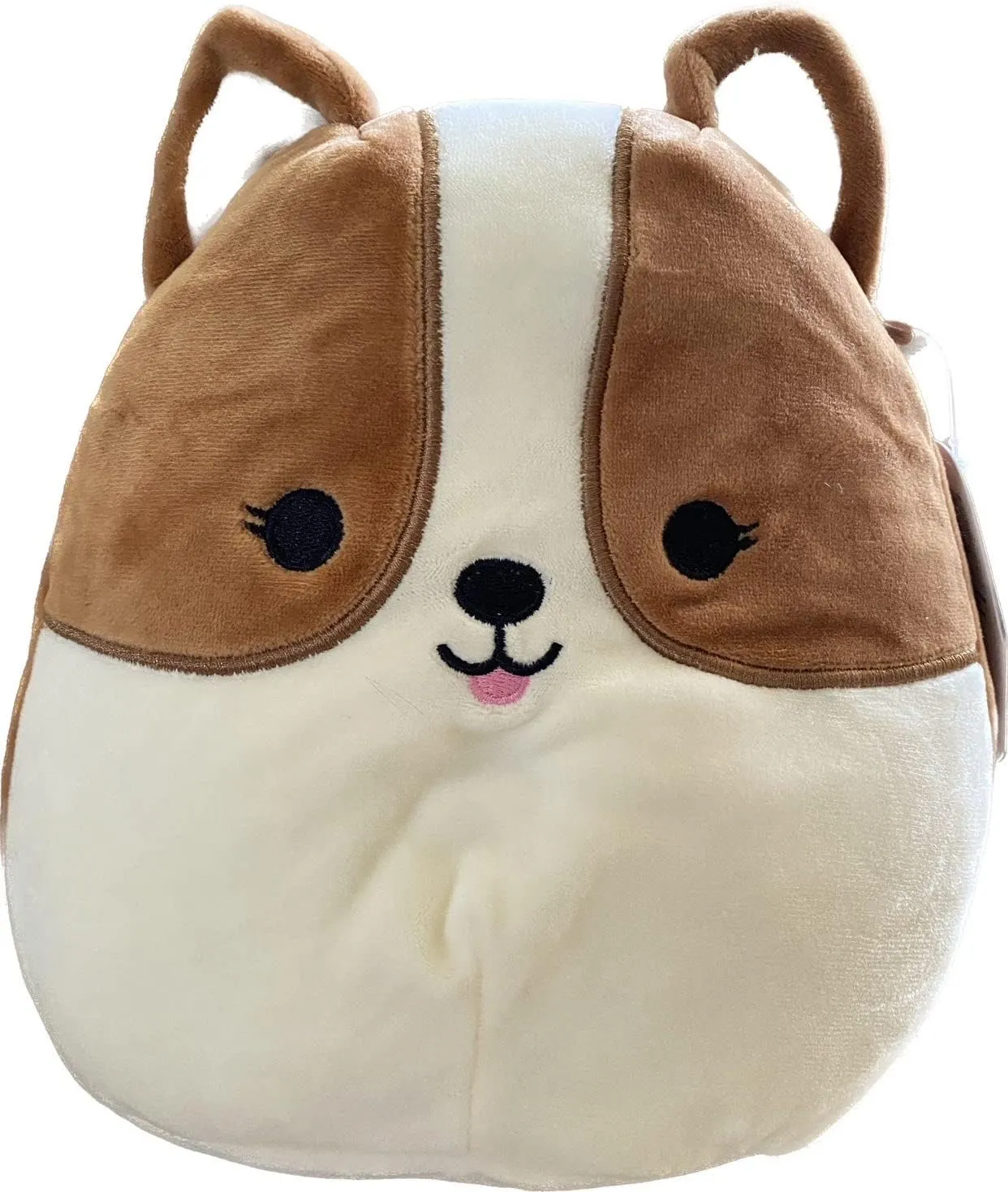 Squishmallow Official Kellytoy Plush Pets Squad Dogs Cats Bunnies Frogs Squishy Soft Plush Toy Animals (Reginal The Corgi (Rainbow Tail), 8 Inch)