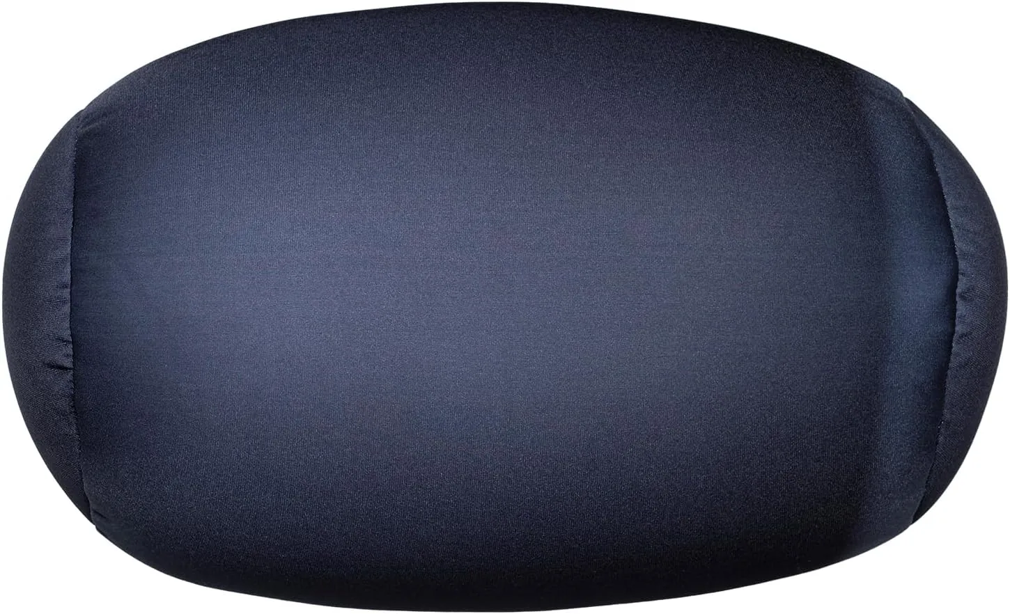 Squishy Microbead Neck Pillow, 7Inch x 12Inch Soft Travel Body Bed Pillow Bean Pillow for Kids Adult Chair Sleeping Car Seat, Fun Dormroom (Black Colorful)
