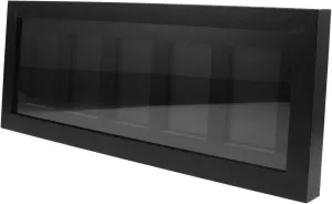 STOBAZA Trading Card Display Case Stylish Wall Mounted Frame for Multiple Card Protective Design for Baseball and Other Collectibles for Exhibition and Store Displays