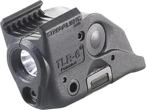 Streamlight 69293 TLR-6 100-Lumen Tactical Weapon Light with Integrated Red Aiming Laser Designed Exclusively and Solely for Select M&P Handguns, Black