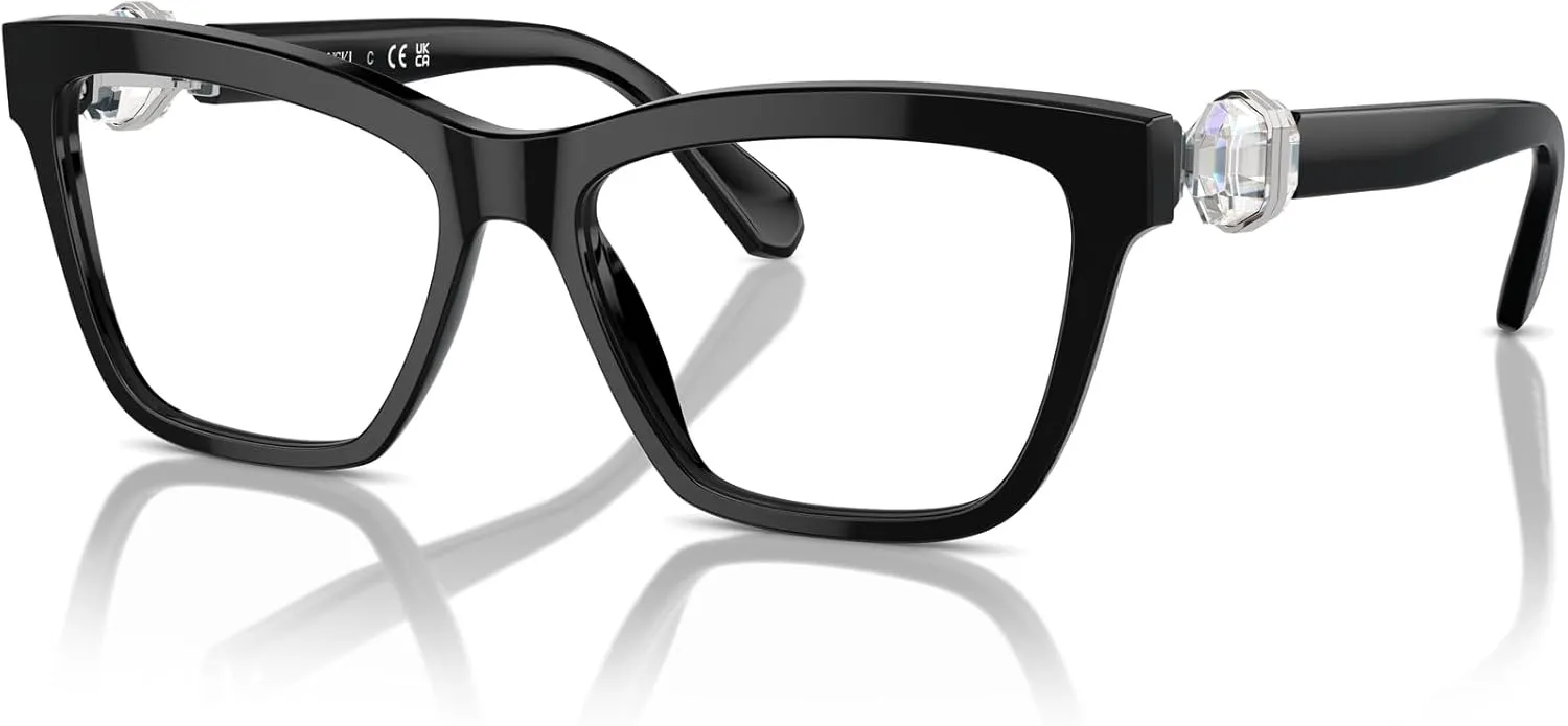Swarovski Women's Sk2021 Square Prescription Eyewear Frames