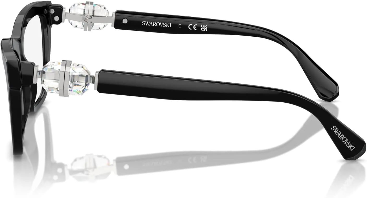 Swarovski Women's Sk2021 Square Prescription Eyewear Frames