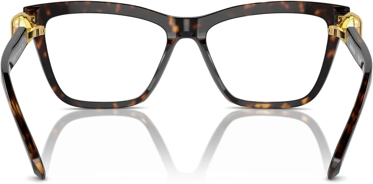 Swarovski Women's Sk2021 Square Prescription Eyewear Frames