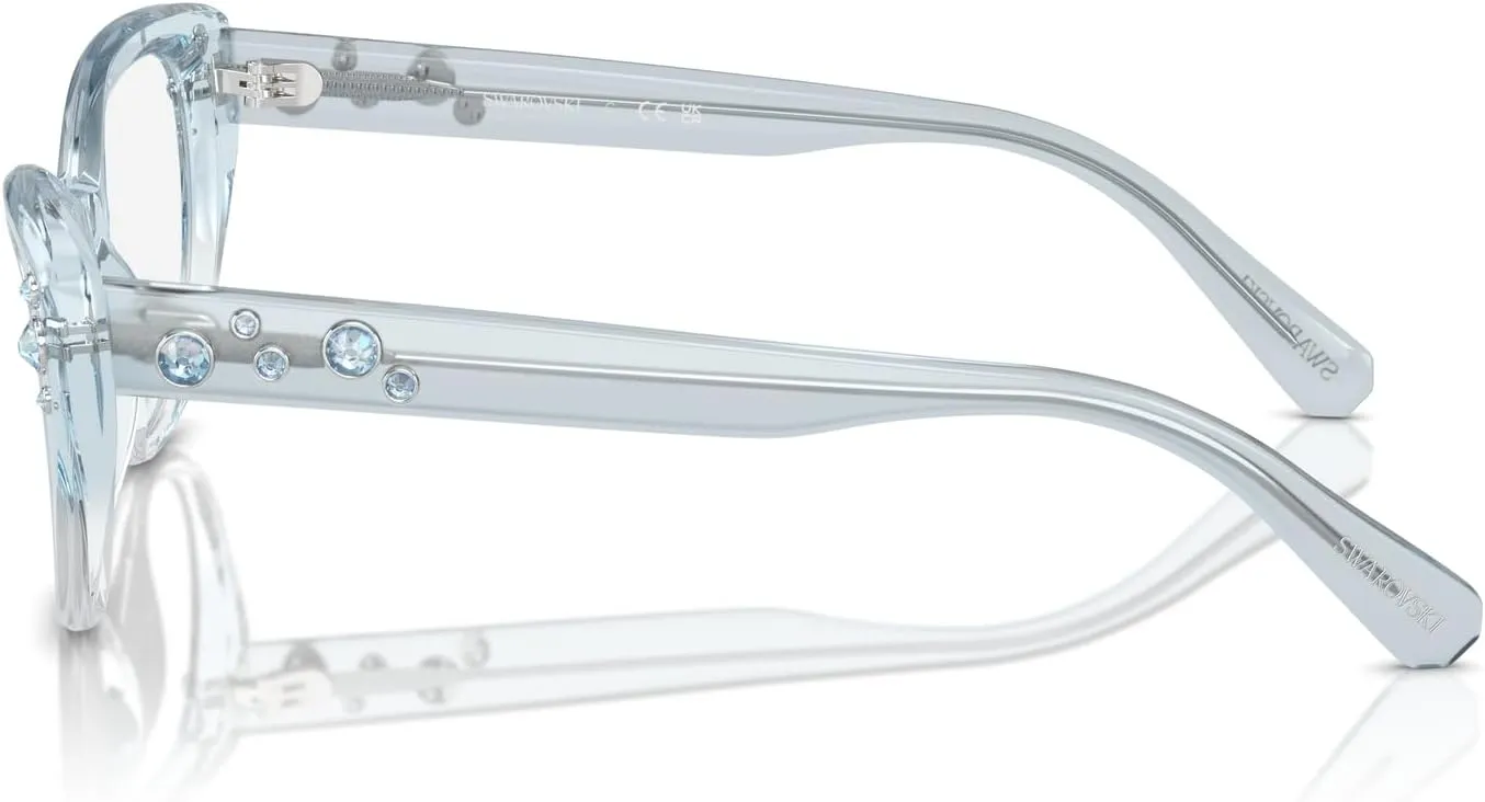 Swarovski Women's Sk2023 Cat Eye Prescription Eyewear Frames