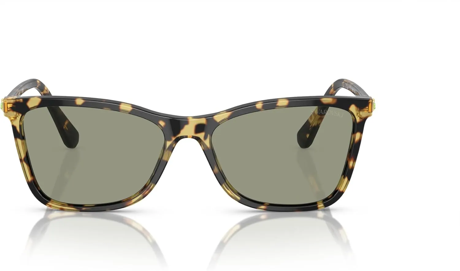Swarovski Women's Sk6004 Rectangular Sunglasses