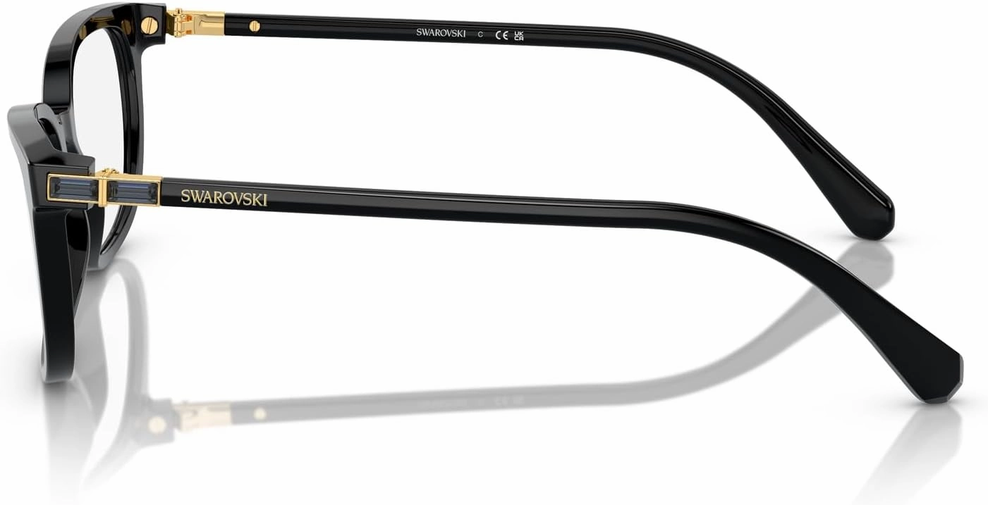 Swarovski Women's Sk2003 Rectangular Prescription Eyewear Frames
