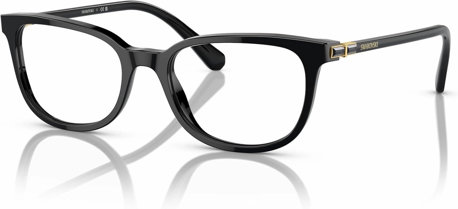 Swarovski Women's Sk2003 Rectangular Prescription Eyewear Frames