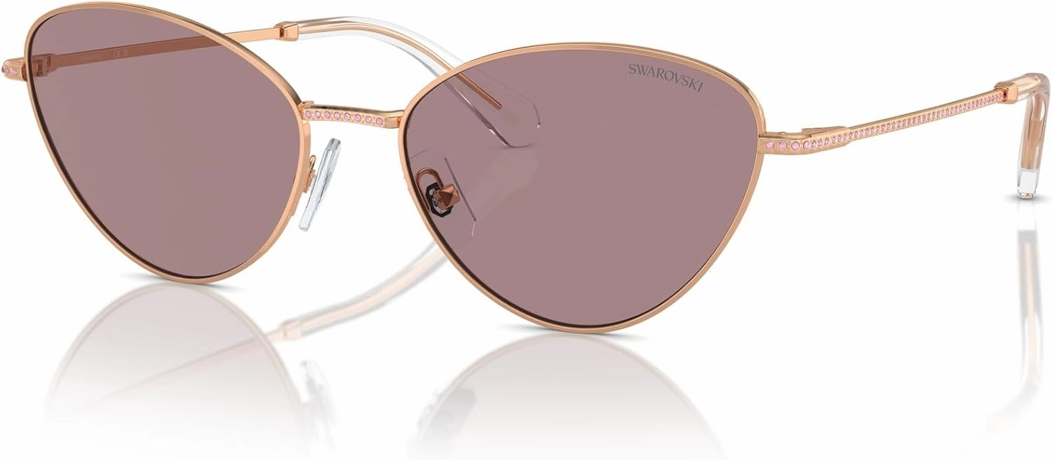 Swarovski Women's Sk7014 Cat Eye Sunglasses