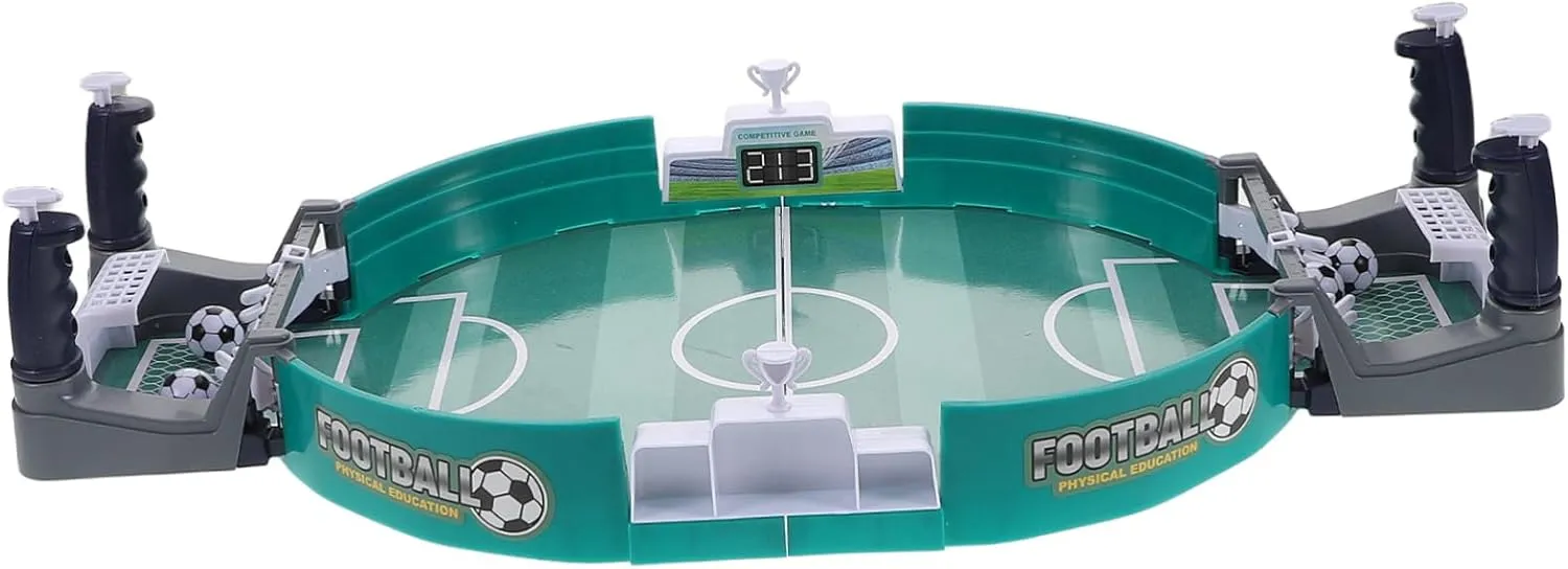 Table Football Toys Boys and Girls Mini Soccer Game for Indoor Play Dual-Mode Desktop Foosball Set