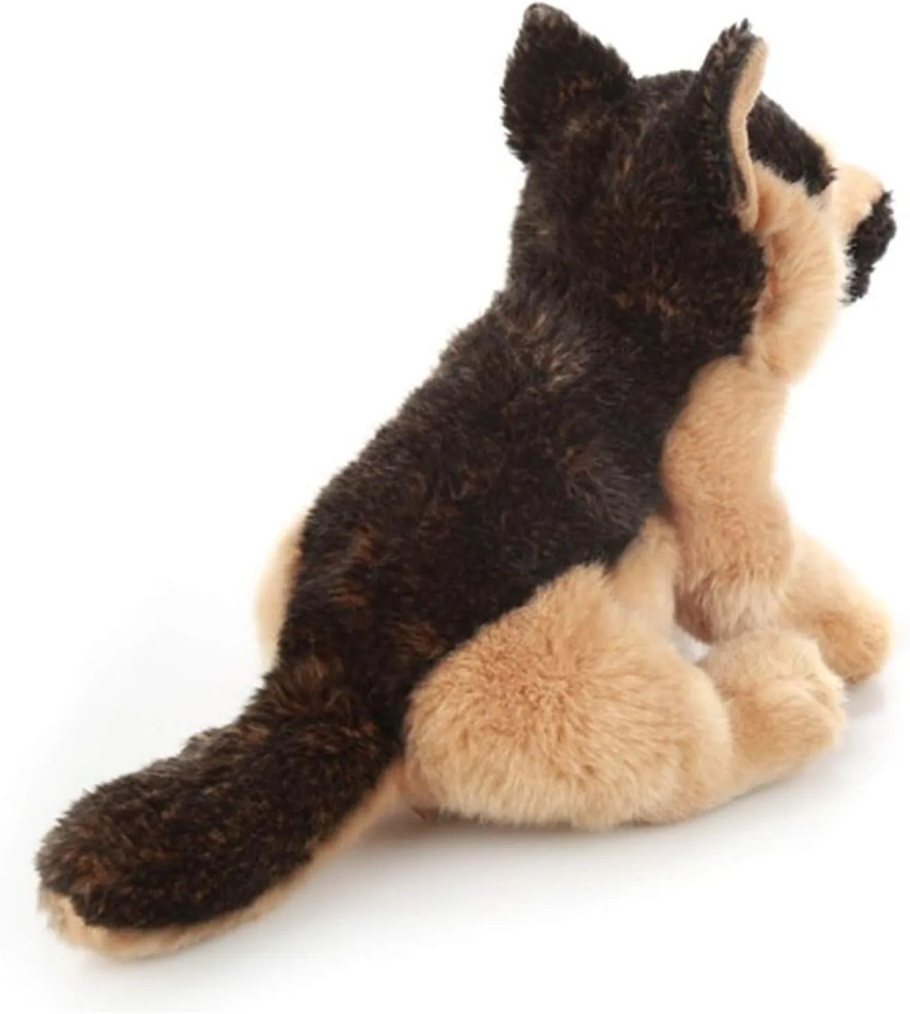 TAMMYFLYFLY Pugsly Pug Plush Stuffed Animal Puppy Dog, 12 inches (German Shepherd Dog)