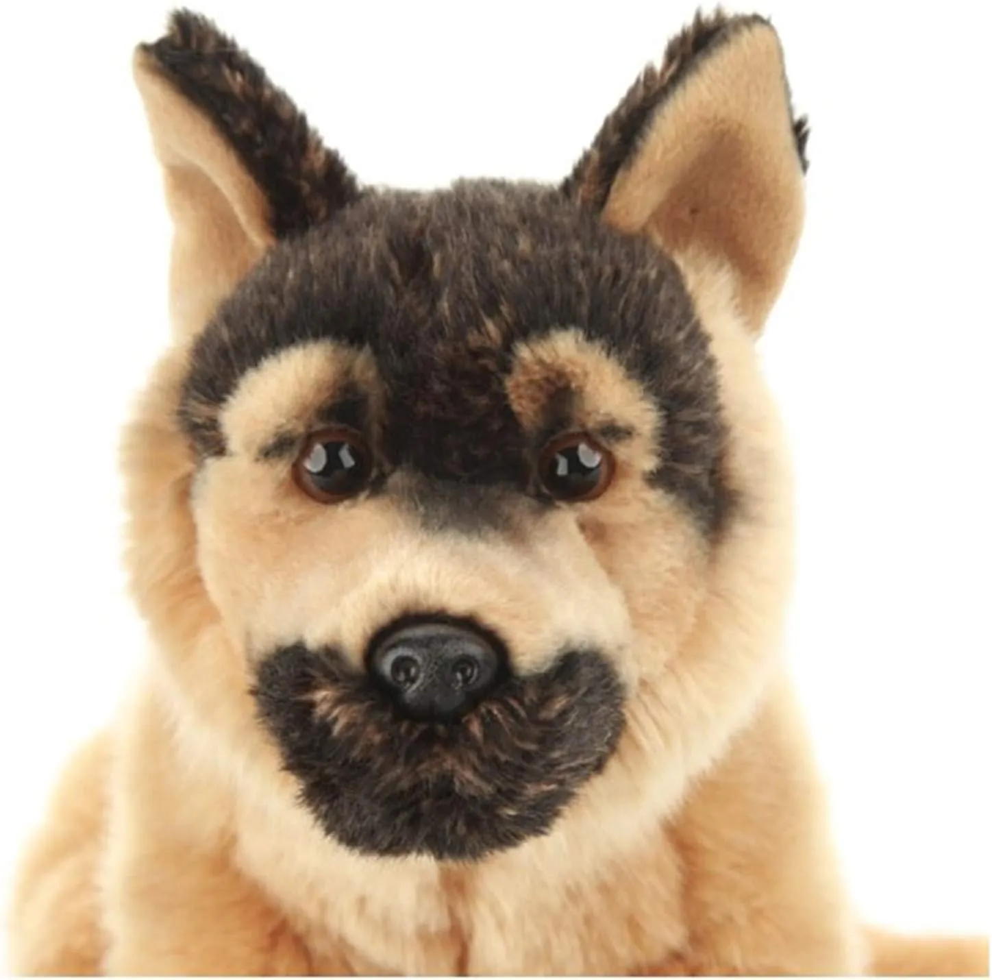 TAMMYFLYFLY Pugsly Pug Plush Stuffed Animal Puppy Dog, 12 inches (German Shepherd Dog)