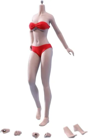 TBLeague PHMB2022-S49A 1/6 Scale Super Flexible Female Seamless Body 12 Inch Collectible Action Figure Doll (Wheat Skin, Without Head)