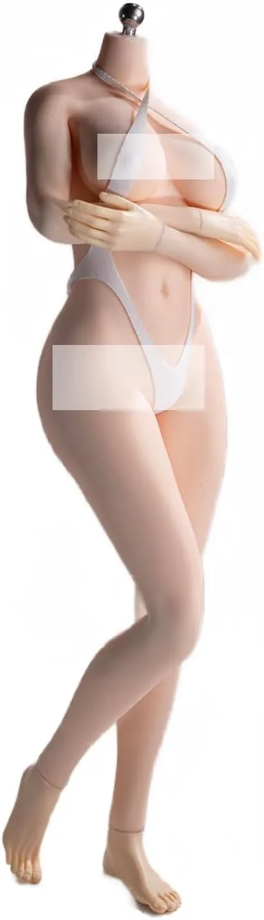 TBLeague PLLB2023-S52A 1/6 Scale Super Flexible Female Seamless Body Pale Skin 12 inch Collectible Doll Woman Action Figure Without Head Sculpt