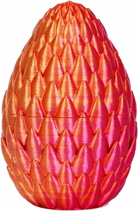 TBOLINE 3D Printed Dragon with Wings,Crystal Dragon Eggs with Flying Dragon Inside,Sensory Articulated Dragon in Egg Fidget Toy,Dragons Figure Toys (Red)
