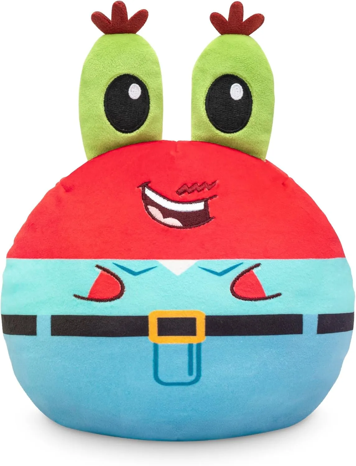 TeeTurtle Spongebob Squarepants 6" Reversible Plushie - Mr. Krabs and Krabby Patty - Bikini Bottom Buddies Amazon Exclusive - Cute Kawaii Soft Stuffed Animal
